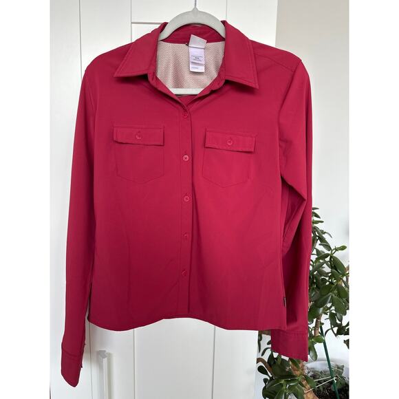 The North Face Women's Utility Hiking Long Sleeve Button-Down, Size M, Like New - Picture 1 of 5
